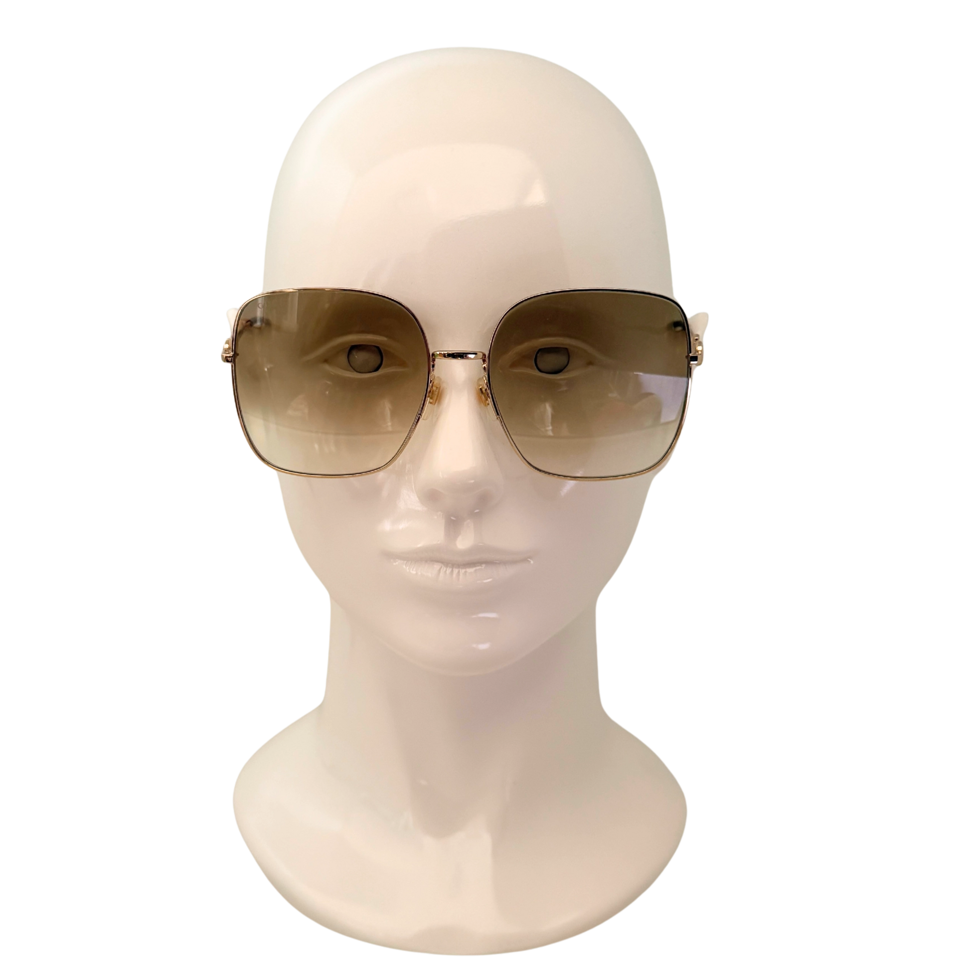 Gucci GG0879 Sonnbrille Gold / neuwertig Gucci