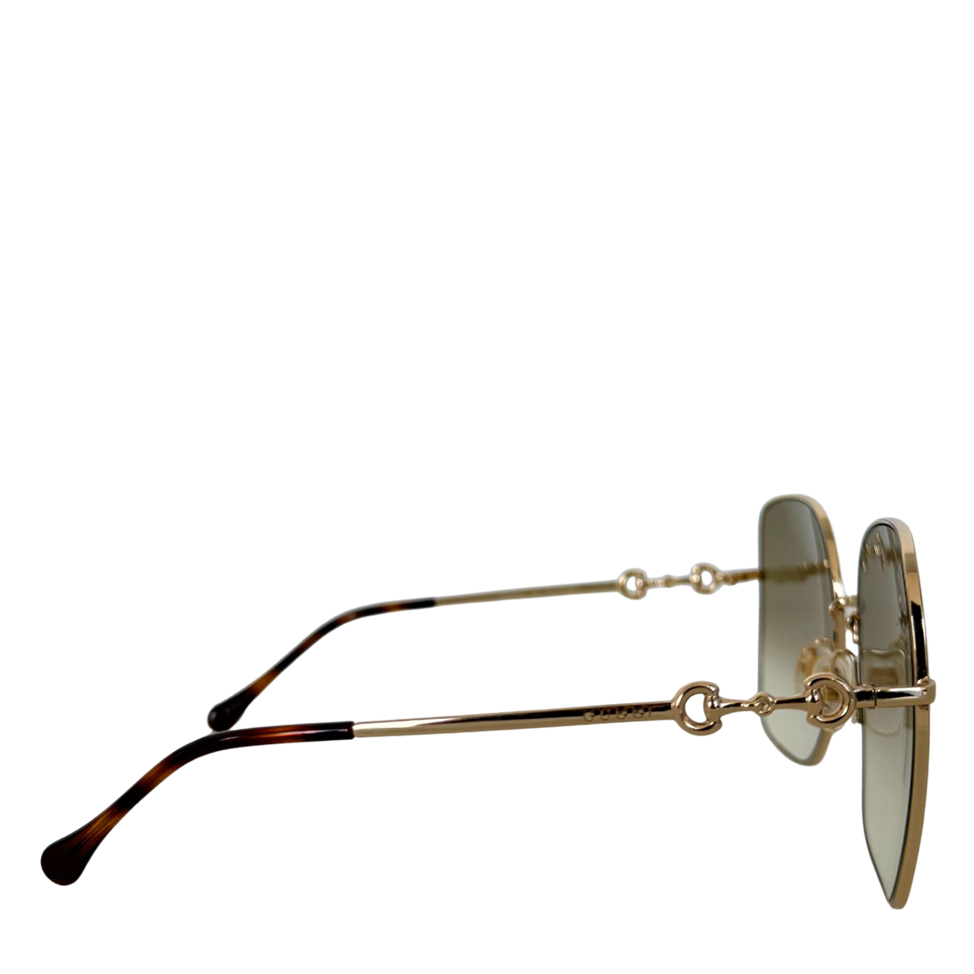 Gucci GG0879 Sonnbrille Gold / neuwertig Gucci