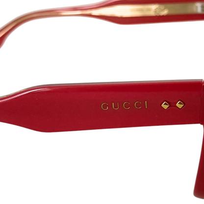 Gucci Sonnenbrille GG1082S 004 Rot / neuwertig Gucci