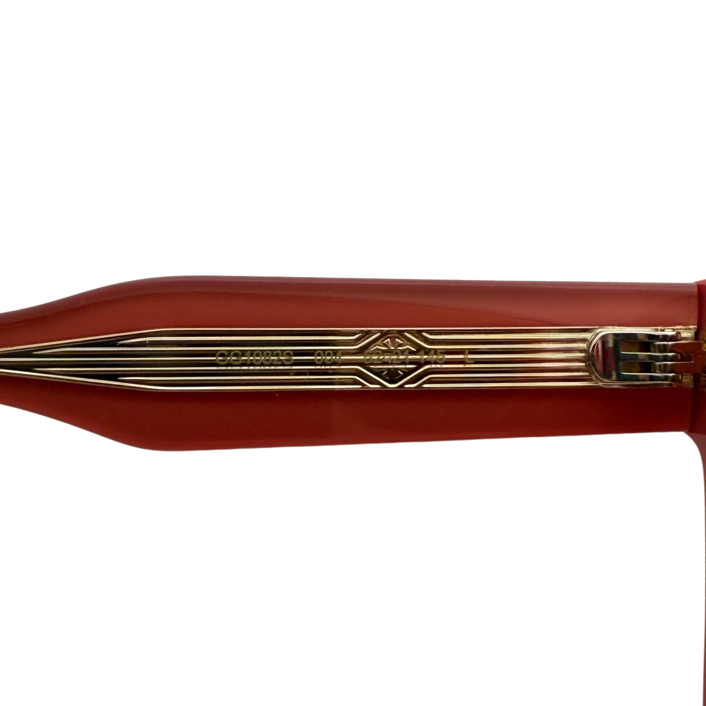 Gucci Sonnenbrille GG1082S 004 Rot / neuwertig Gucci