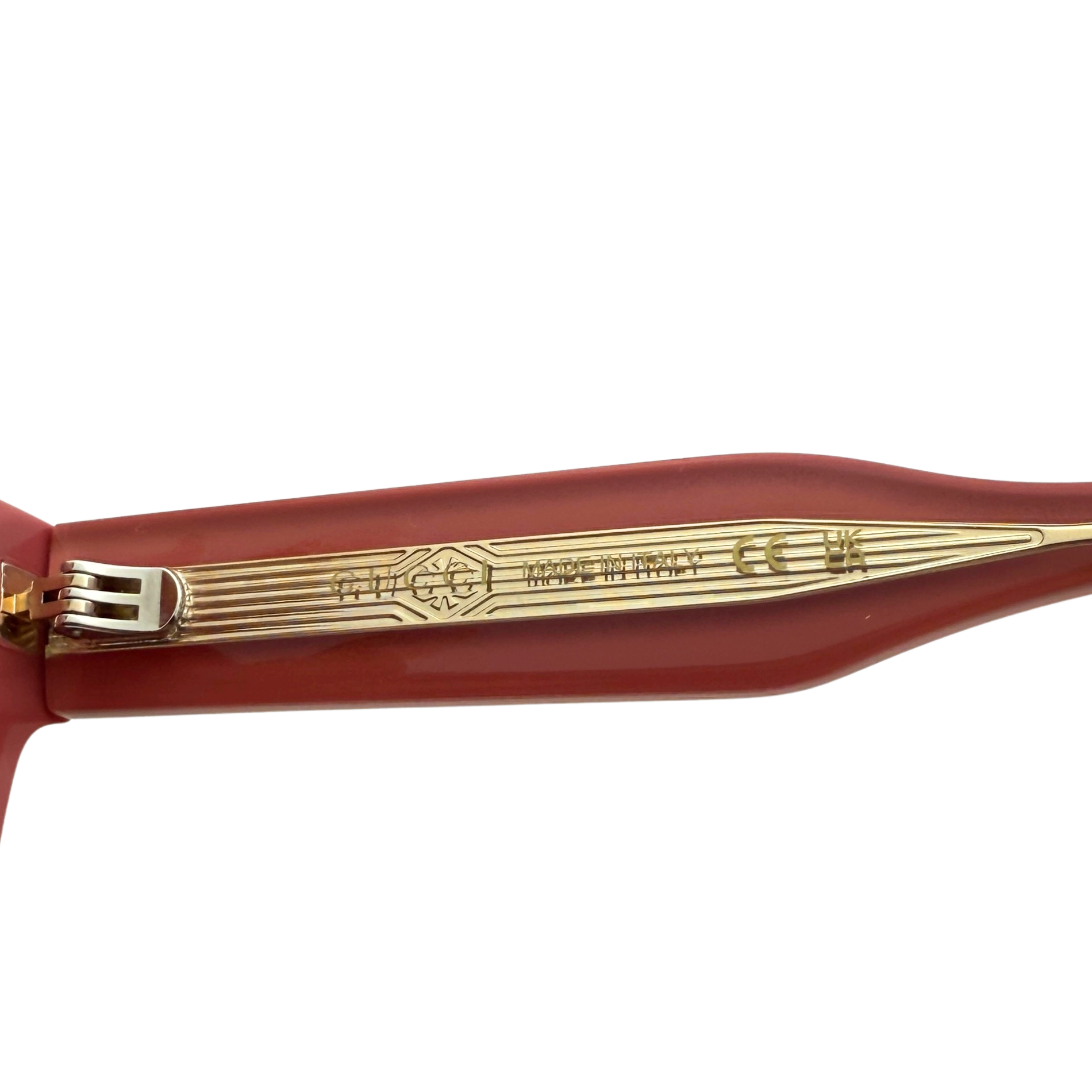 Gucci Sonnenbrille GG1082S 004 Rot / neuwertig Gucci