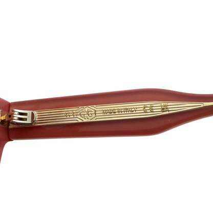 Gucci Sonnenbrille GG1082S 004 Rot / neuwertig Gucci