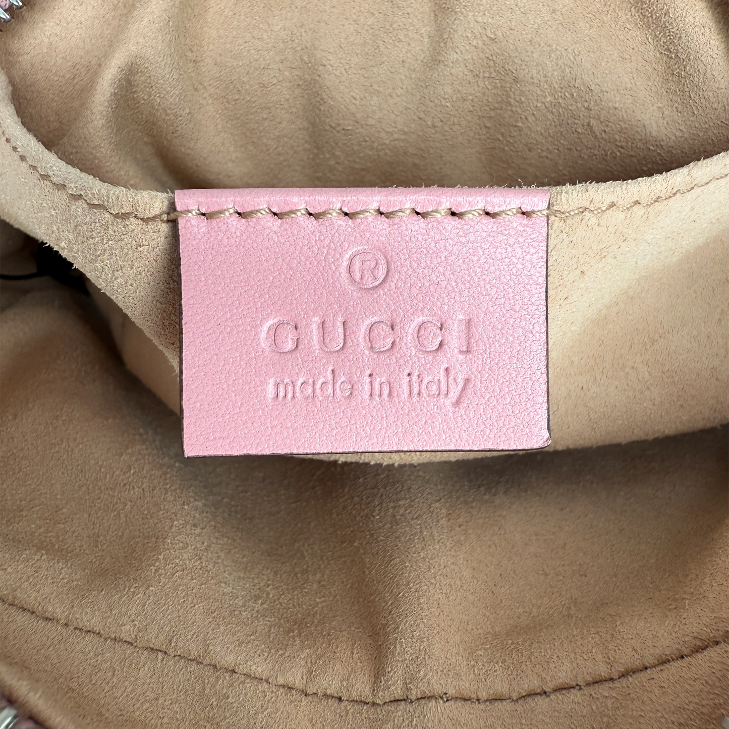 Gucci Mini Camerabag Leder Rosa Fullset / neuwertig Gucci