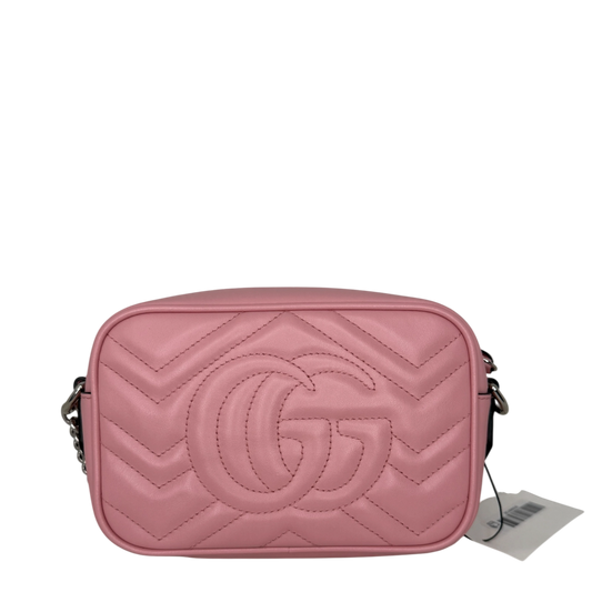 Gucci Mini Camerabag Leder Rosa Fullset / neuwertig Gucci