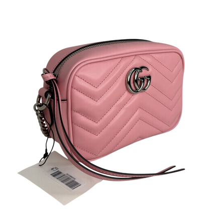 Gucci Mini Camerabag Leder Rosa Fullset / neuwertig Gucci