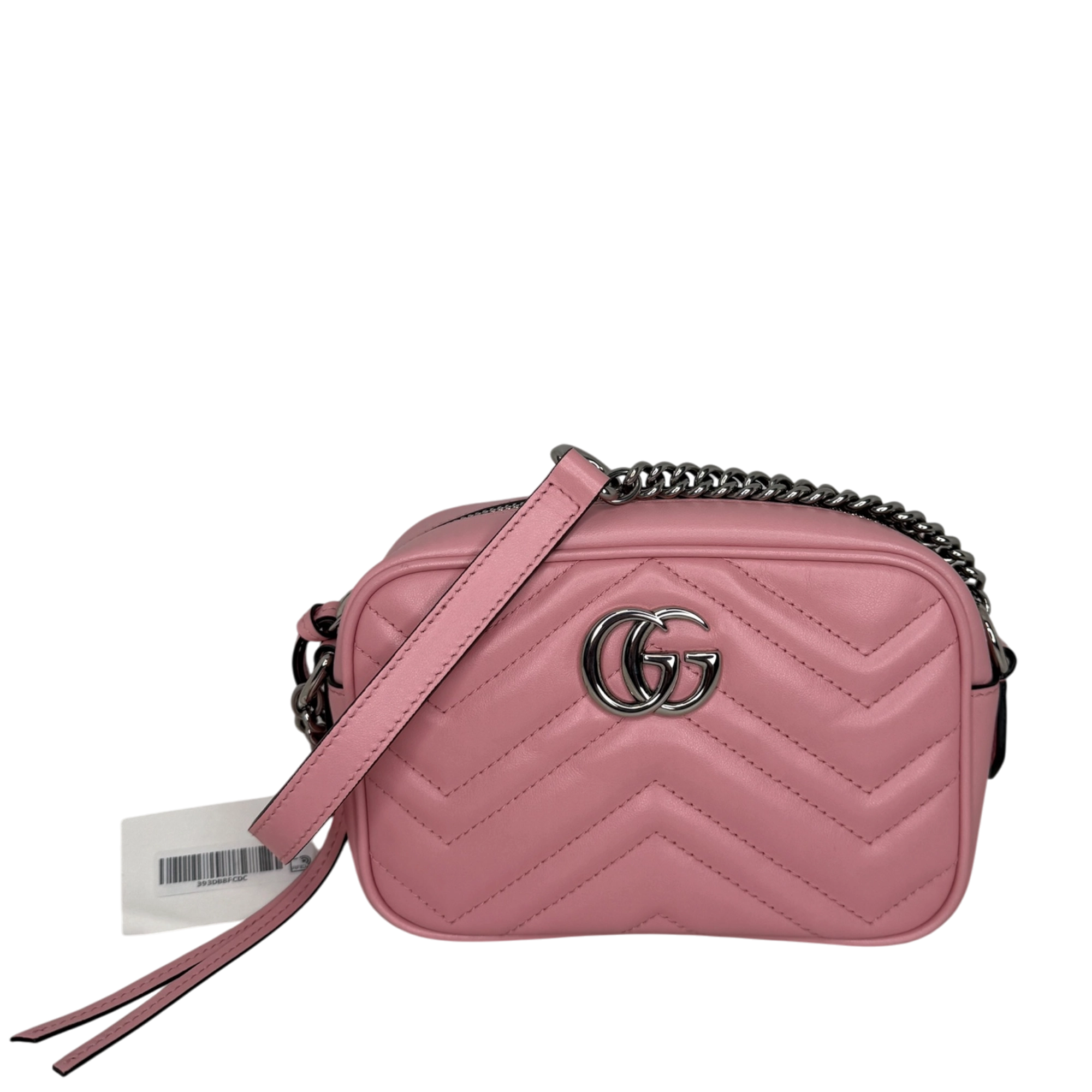 Gucci Mini Camerabag Leder Rosa Fullset / neuwertig Gucci