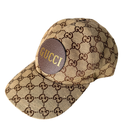 Gucci GG Baseballkappe Größe M Beige / neuwertig Gucci