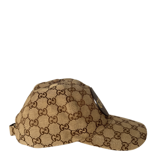 Gucci GG Baseballkappe Größe M Beige / neuwertig Gucci