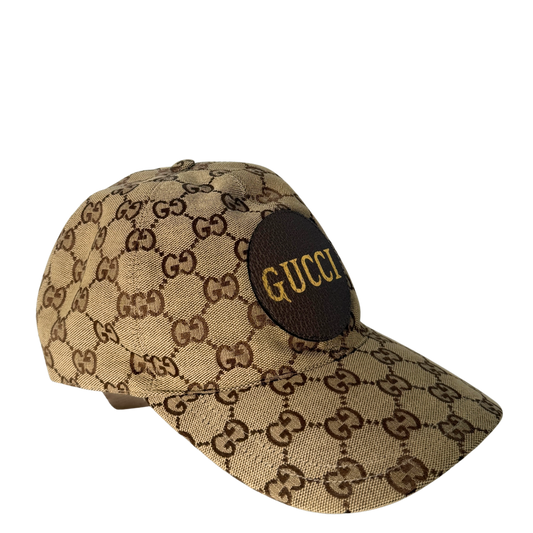 Gucci GG Baseballkappe Größe L Beige / sehr gut