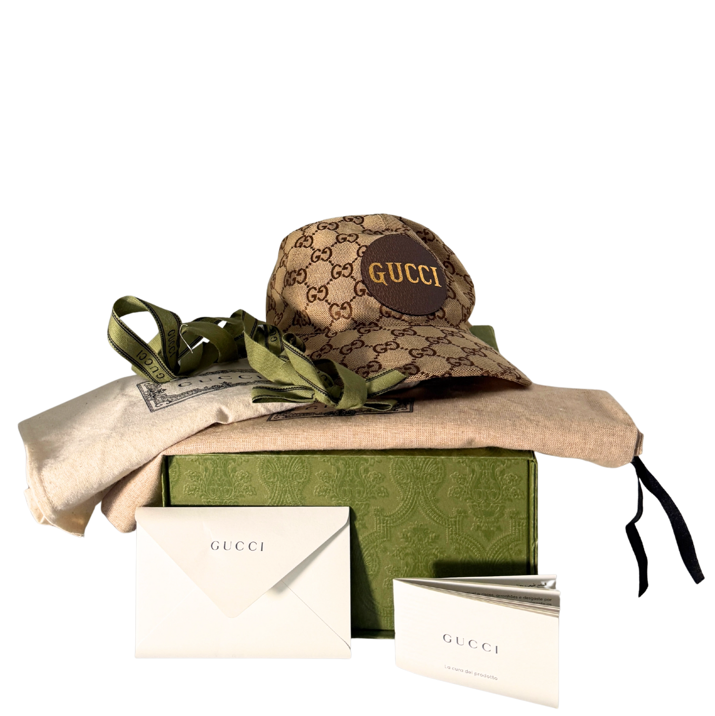 Gucci GG Baseballkappe Größe M Beige / neuwertig Gucci