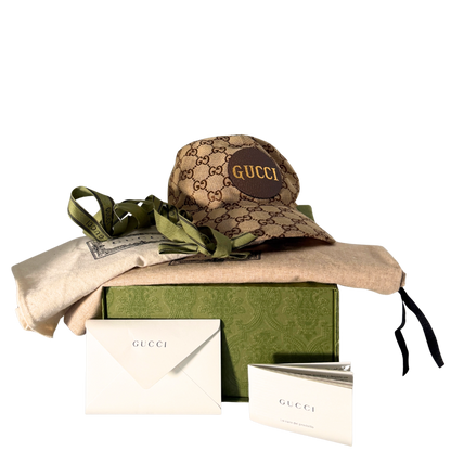 Gucci GG Baseballkappe Größe M Beige / neuwertig Gucci