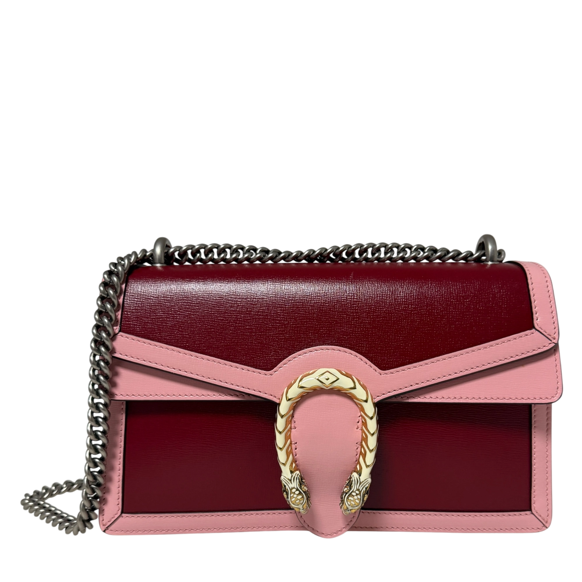 Gucci Dionysus Bicolor Small Leder Azalea / sehr gut Gucci