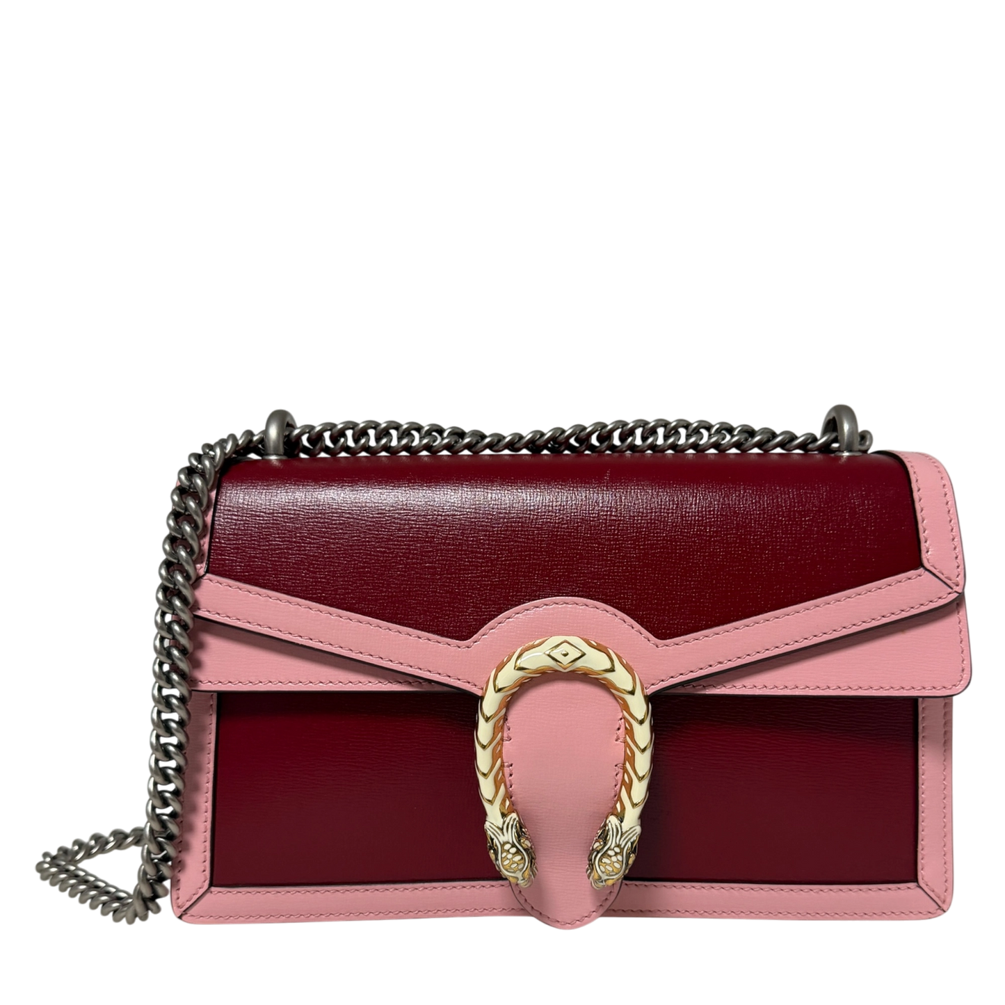 Gucci Dionysus Bicolor Small Leder Azalea / sehr gut Gucci