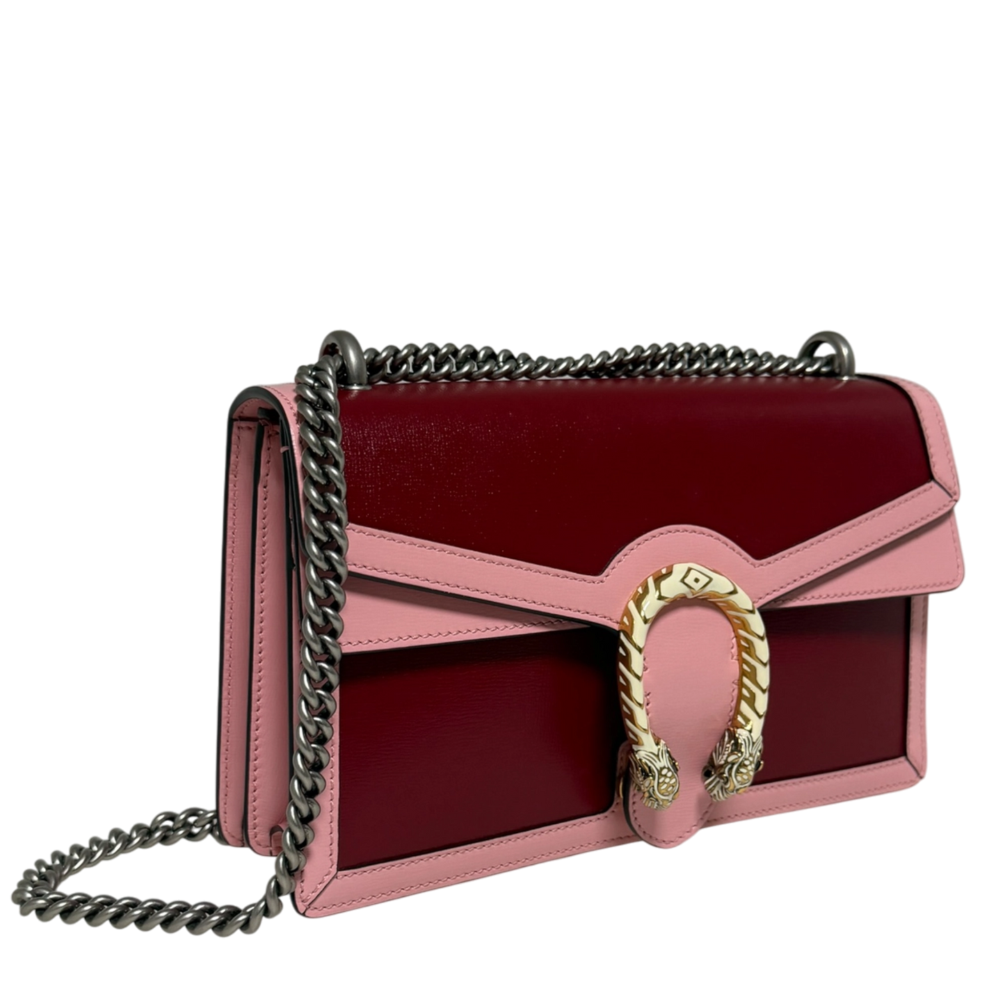 Gucci Dionysus Bicolor Small Leder Azalea / sehr gut Gucci