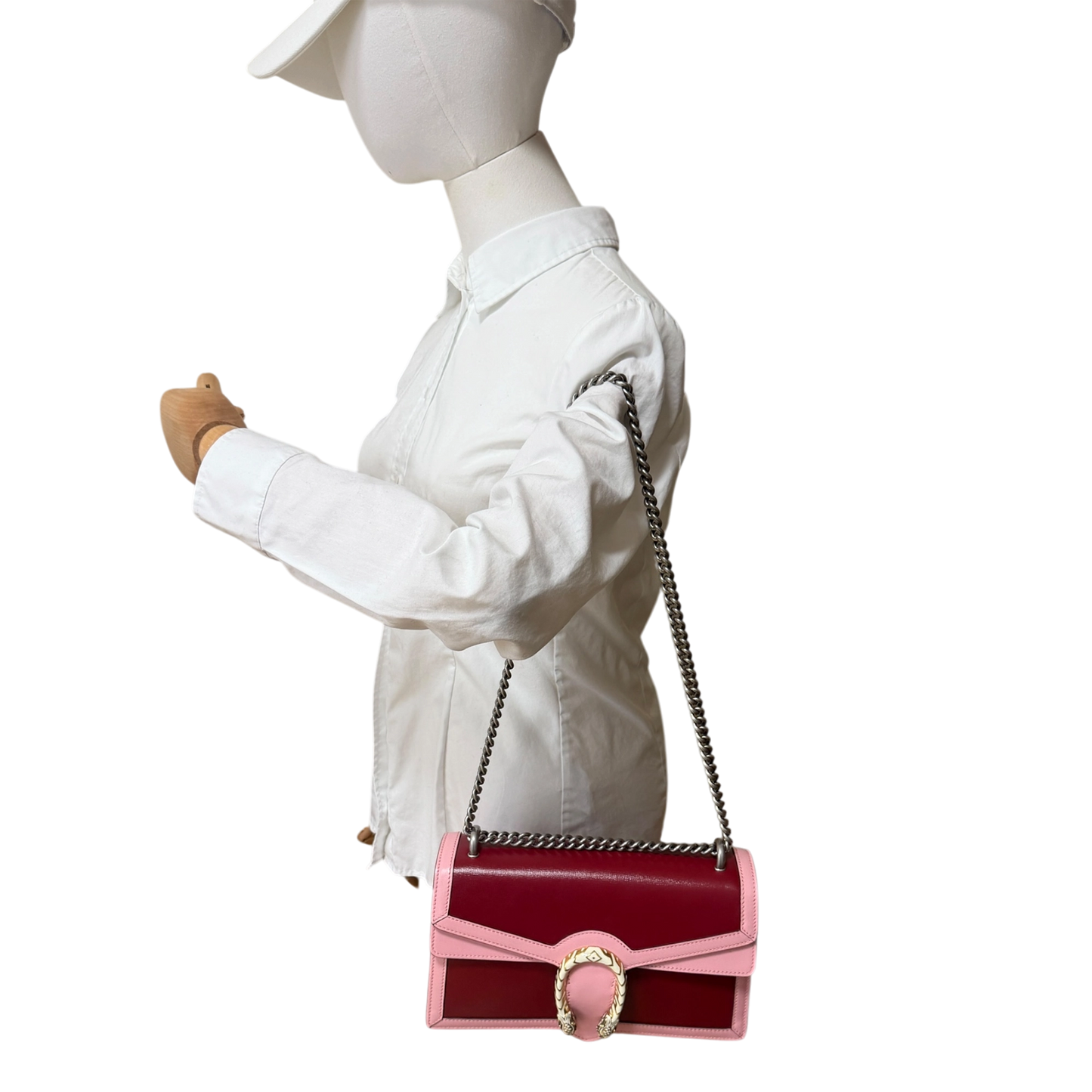 Gucci Dionysus Bicolor Small Leder Azalea / sehr gut Gucci