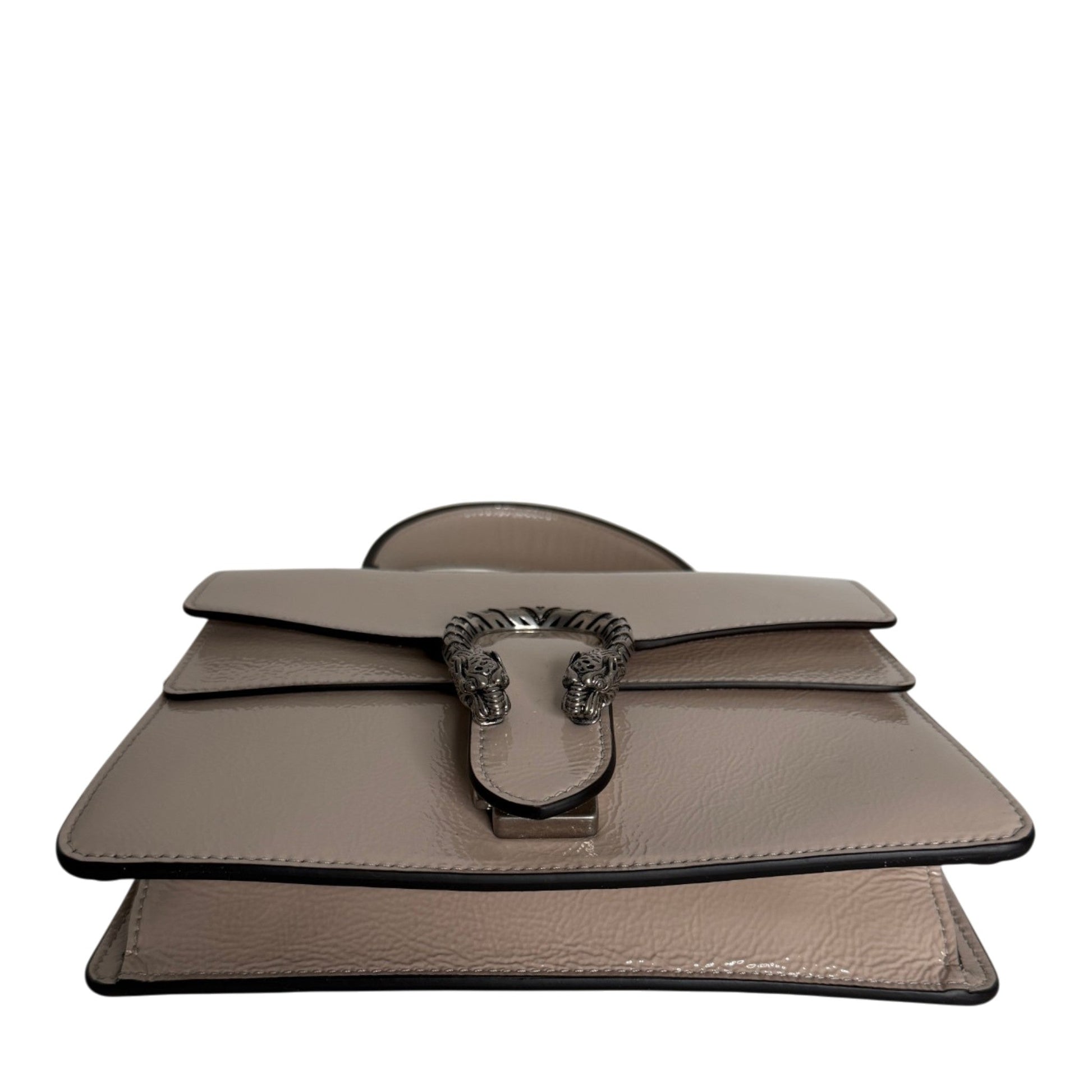Gucci Dionysus Top Handle Small Lackleder Creme Gucci
