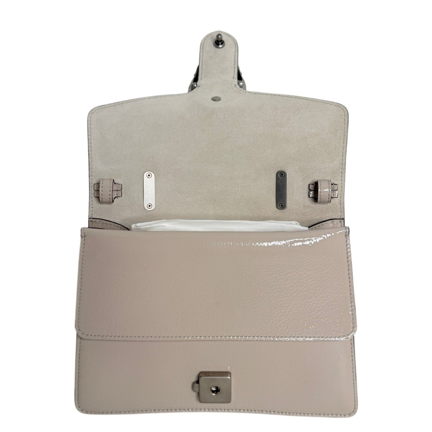 Gucci Dionysus Top Handle Small Lackleder Creme Gucci