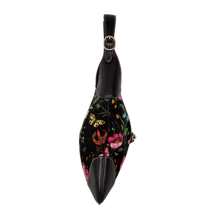 Gucci Canvas Flora Jackie O Bouvier Hobo Tasche Multicolor / sehr gut Gucci