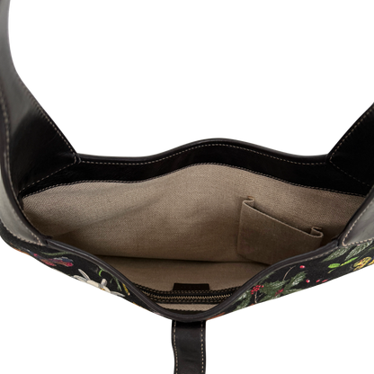 Gucci Canvas Flora Jackie O Bouvier Hobo Tasche Multicolor / sehr gut Gucci