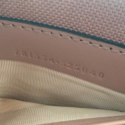 Gucci GG Leder Schultertasche rosa / neuwertig Gucci