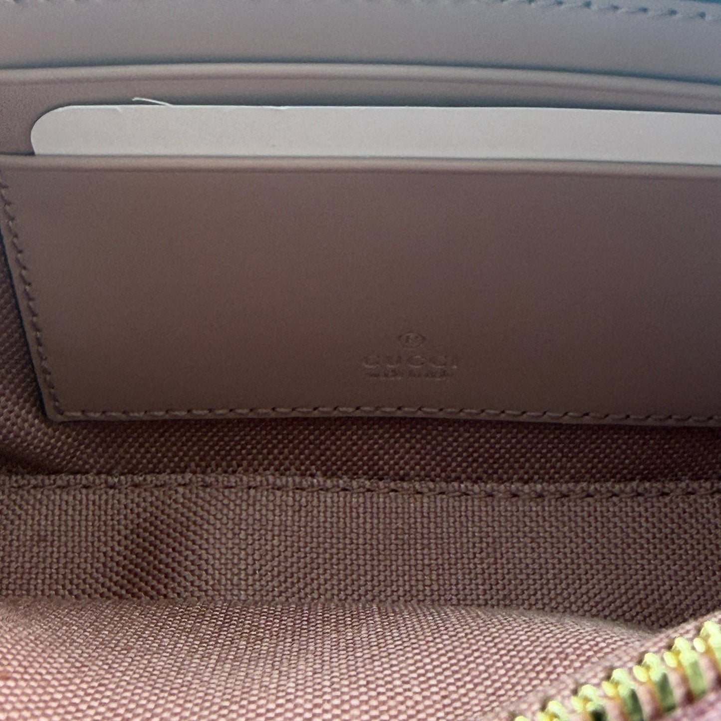 Gucci GG Leder Schultertasche rosa / neuwertig Gucci