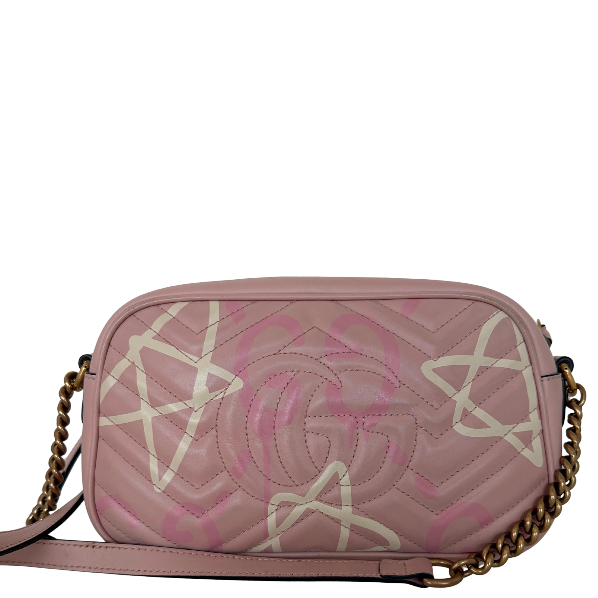 Gucci GG Marmont Ghost Small Rosa / gut Gucci