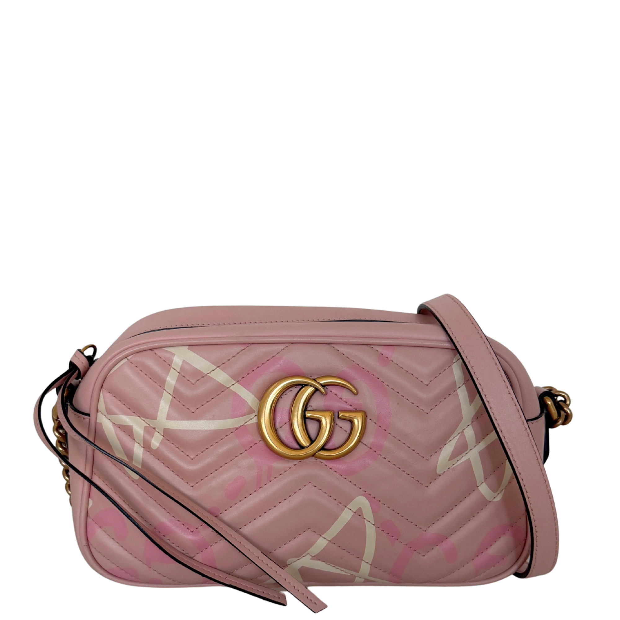 Gucci GG Marmont Ghost Small Rosa / gut Gucci
