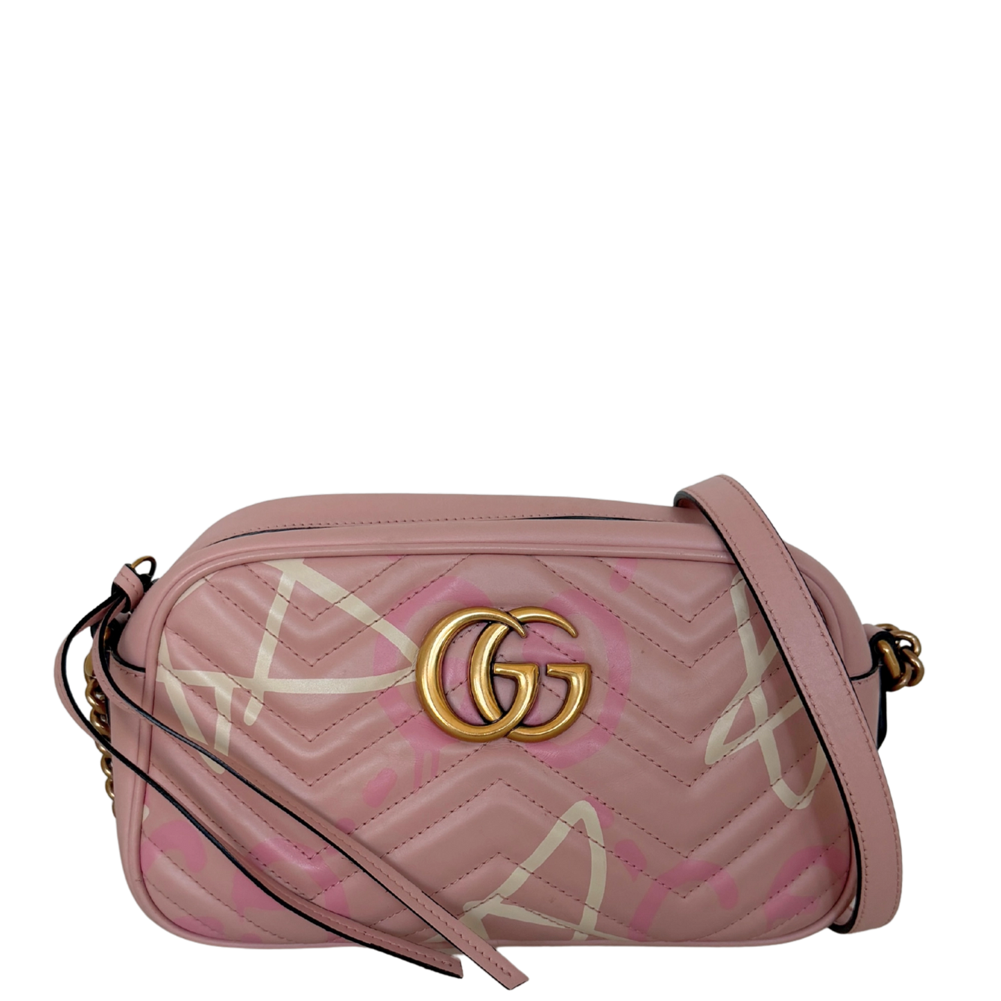Gucci GG Marmont Ghost Small Rosa / gut Gucci