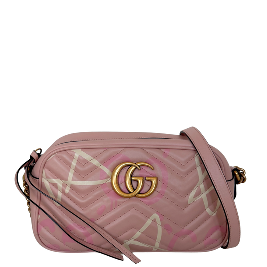 Gucci GG Marmont Ghost Small Rosa / gut Gucci