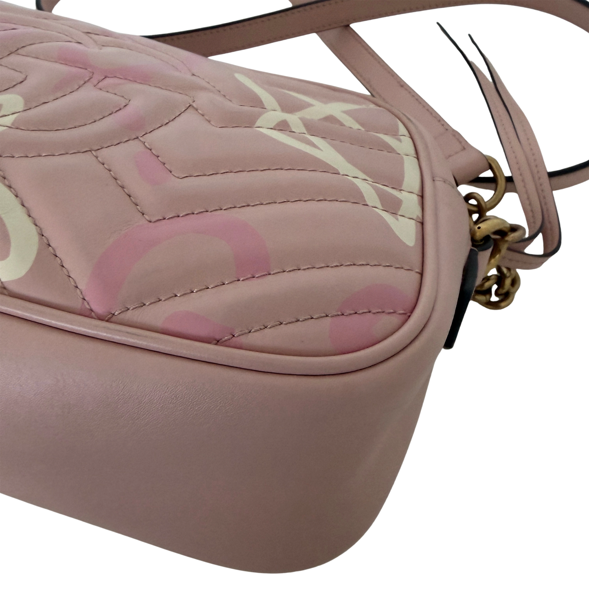 Gucci GG Marmont Ghost Small Rosa / gut Gucci