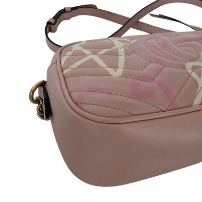 Gucci GG Marmont Ghost Small Rosa / gut Gucci