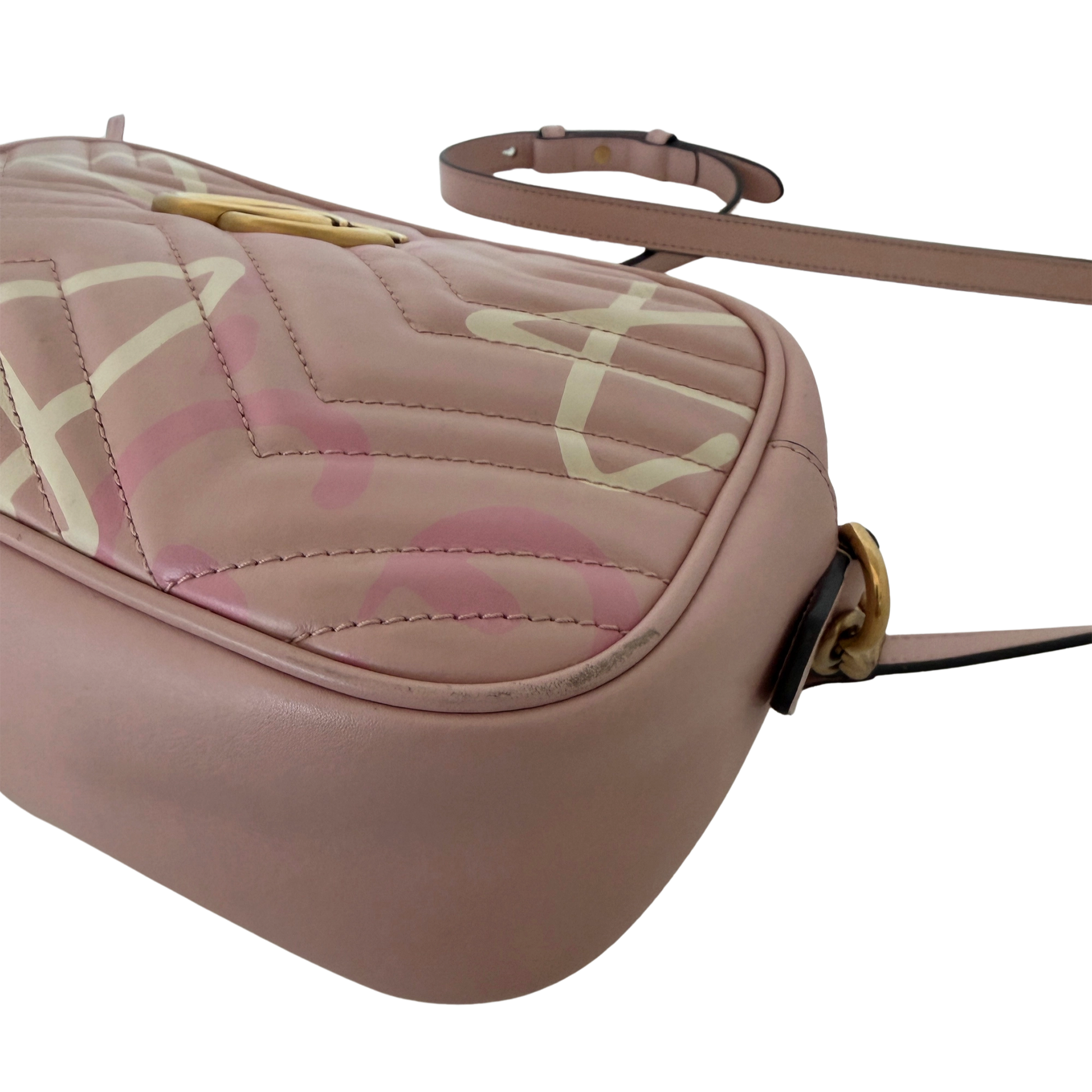 Gucci GG Marmont Ghost Small Rosa / gut Gucci