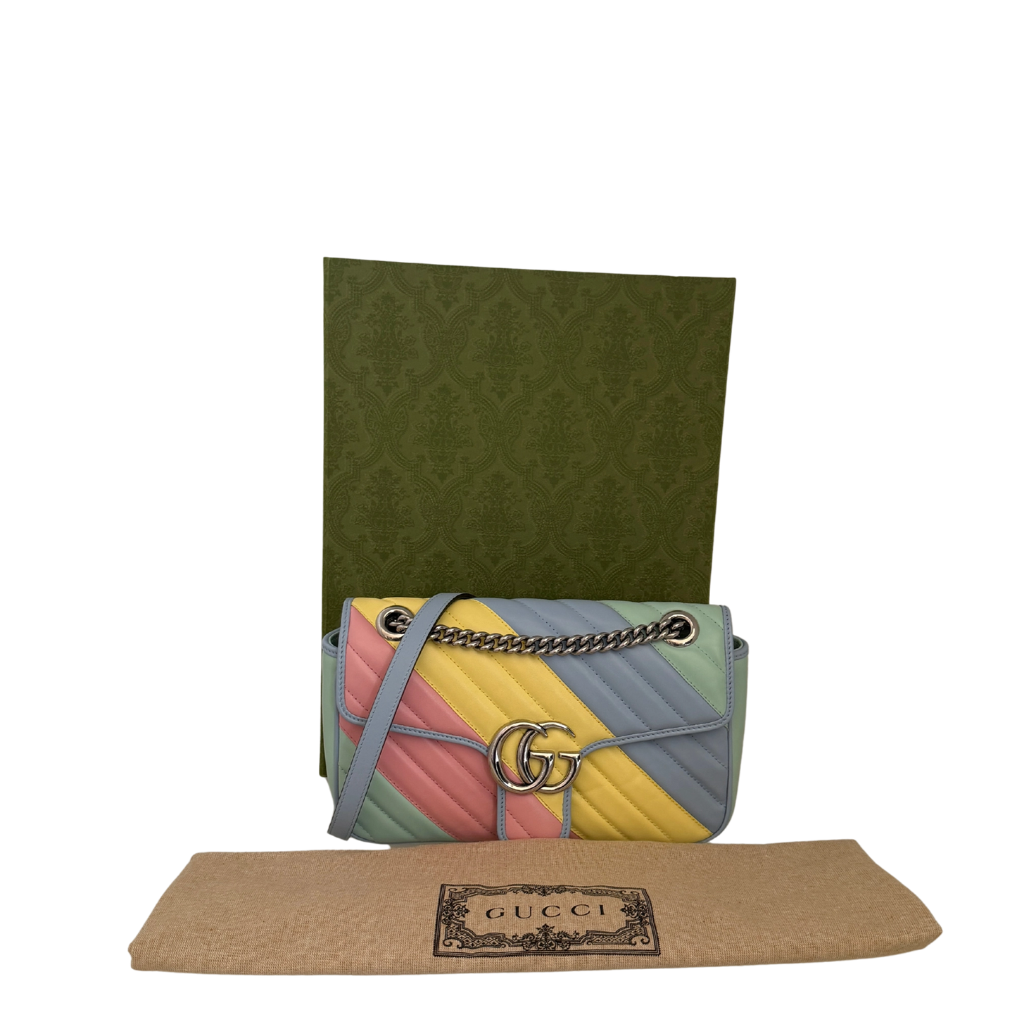 Gucci GG Marmont Multicolor Pastel small / sehr gut Gucci
