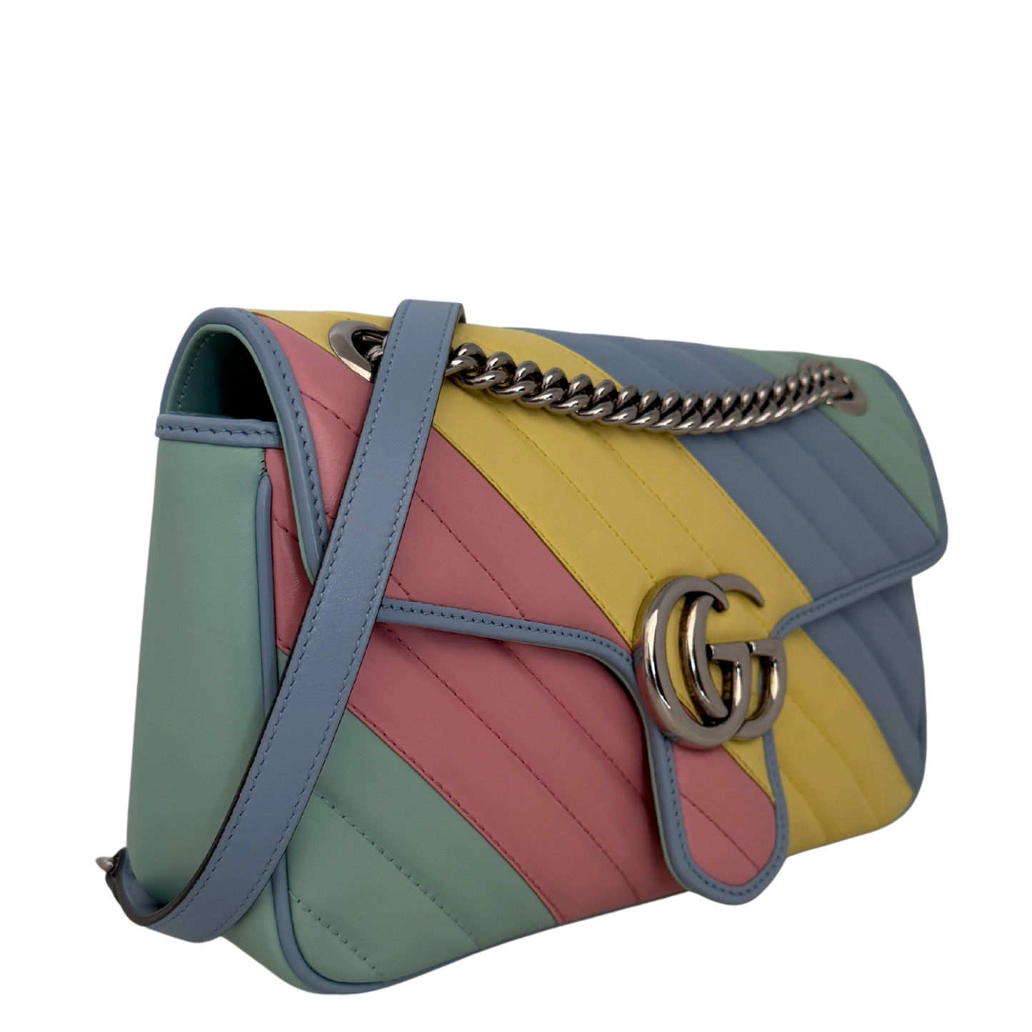 Gucci GG Marmont Multicolor Pastel small / sehr gut Gucci