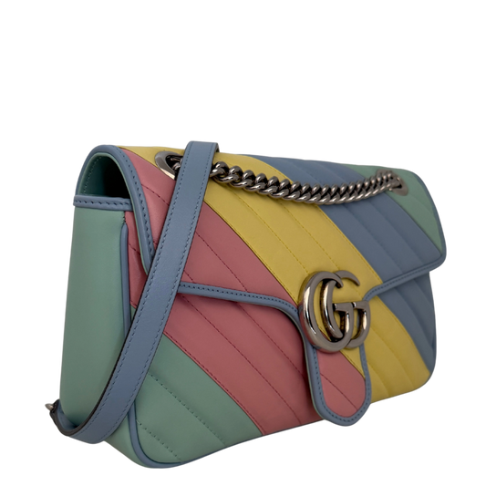Gucci GG Marmont Multicolor Pastel small / sehr gut Gucci