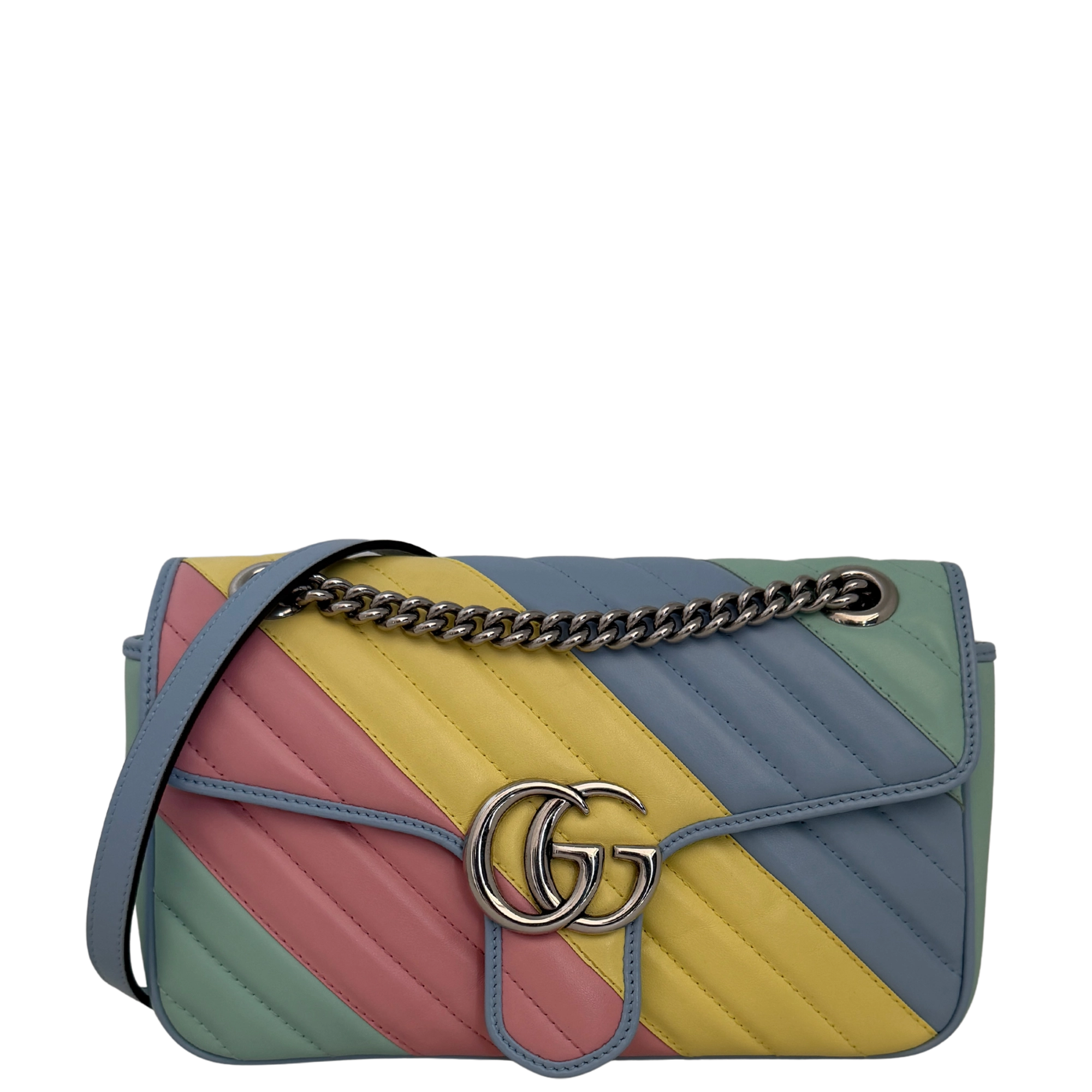 Gucci GG Marmont Multicolor Pastel small / sehr gut Gucci