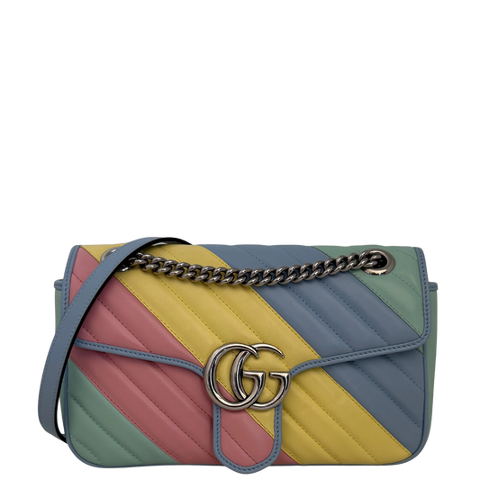 Gucci GG Marmont Multicolor Pastel small / sehr gut Gucci