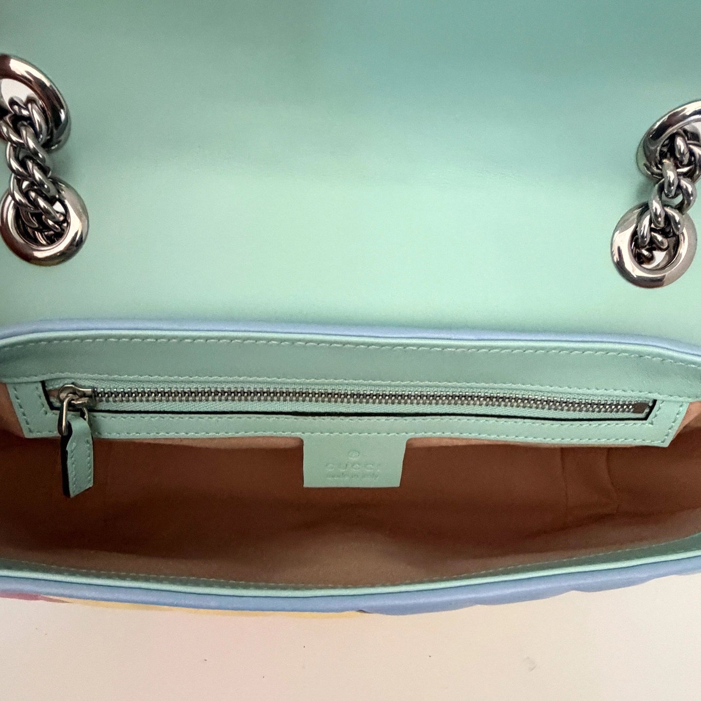 Gucci GG Marmont Multicolor Pastel small / sehr gut Gucci