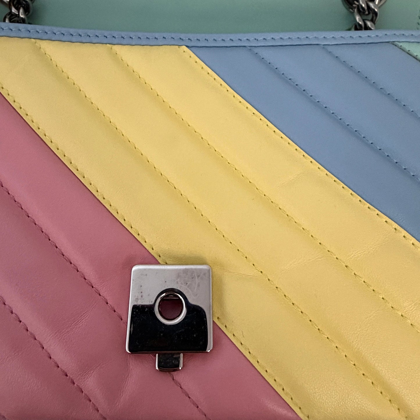Gucci GG Marmont Multicolor Pastel small / sehr gut Gucci