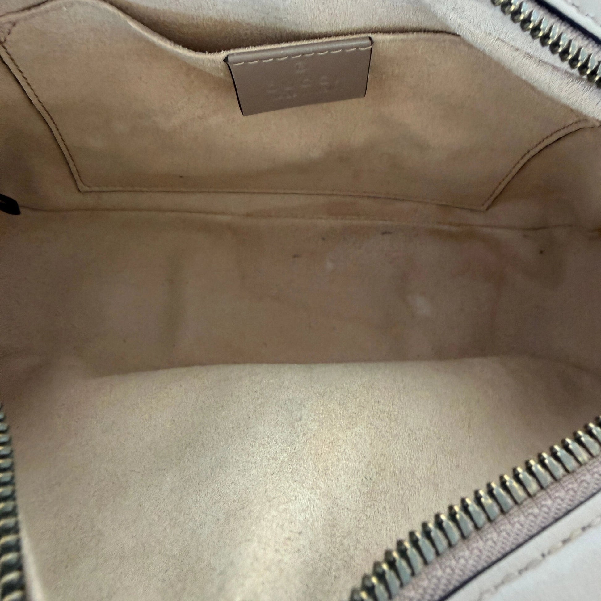 Gucci GG Marmont Camerabag klein Puderrosa Leder / sehr gut Gucci