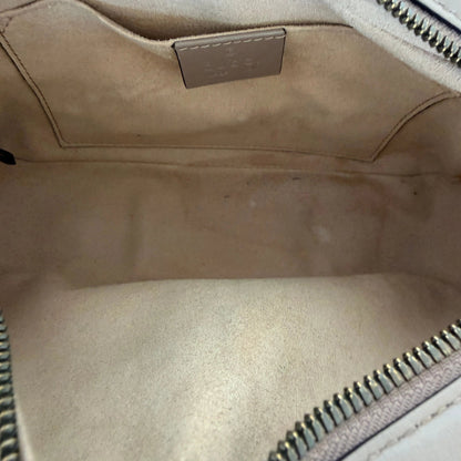 Gucci GG Marmont Camerabag klein Puderrosa Leder / sehr gut Gucci