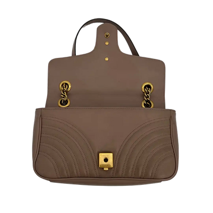 Gucci GG Marmont Small nude /beige Handtasche / akzeptabel Gucci