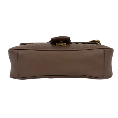 Gucci GG Marmont Small nude /beige Handtasche / akzeptabel Gucci