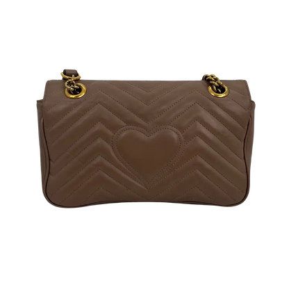 Gucci GG Marmont Small nude /beige Handtasche / akzeptabel Gucci