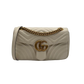 Gucci GG Marmont Small Matelasse off white/ sehr gut Gucci