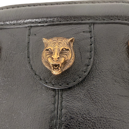 Gucci Rebelle GG Crossbody Tasche Leder Schwarz Gucci
