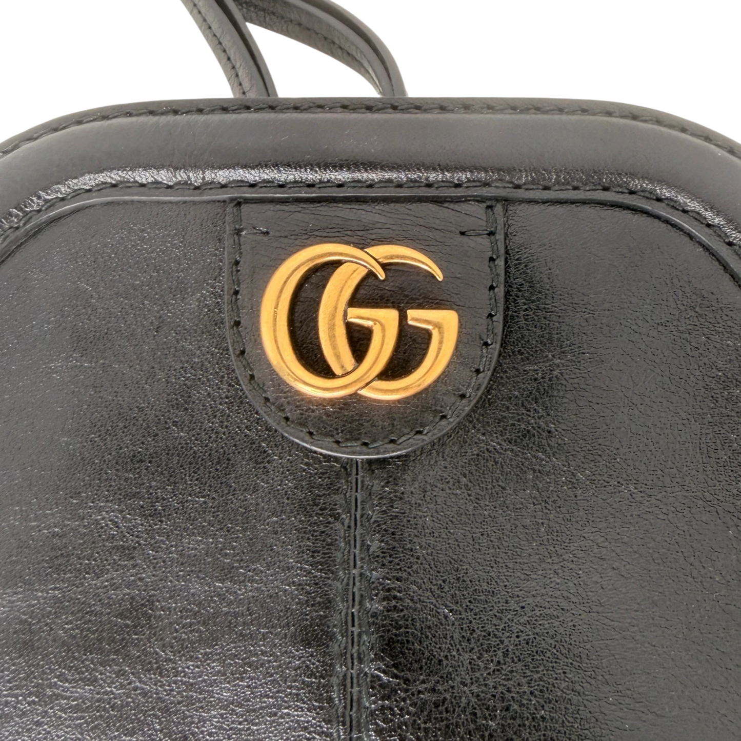 Gucci Rebelle GG Crossbody Tasche Leder Schwarz Gucci