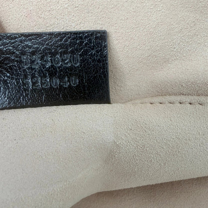 Gucci Rebelle GG Crossbody Tasche Leder Schwarz Gucci