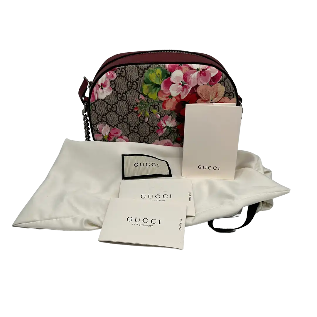 Gucci blooms gg supreme hotsell