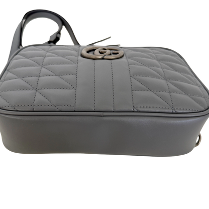 Gucci GG Marmont Umhängetasche Grau / sehr gut Gucci